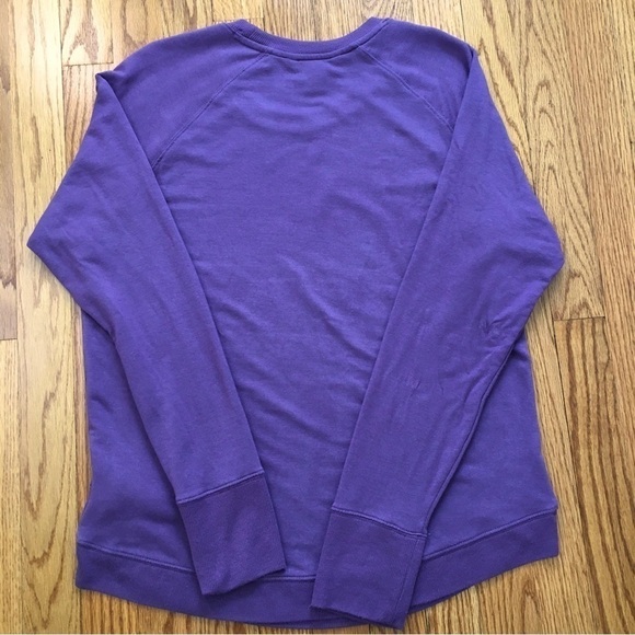 Athleta Mindset  Pullover Long Sleeve Modal Blend Maroon Athleisure Sweatshirt - Picture 16 of 16